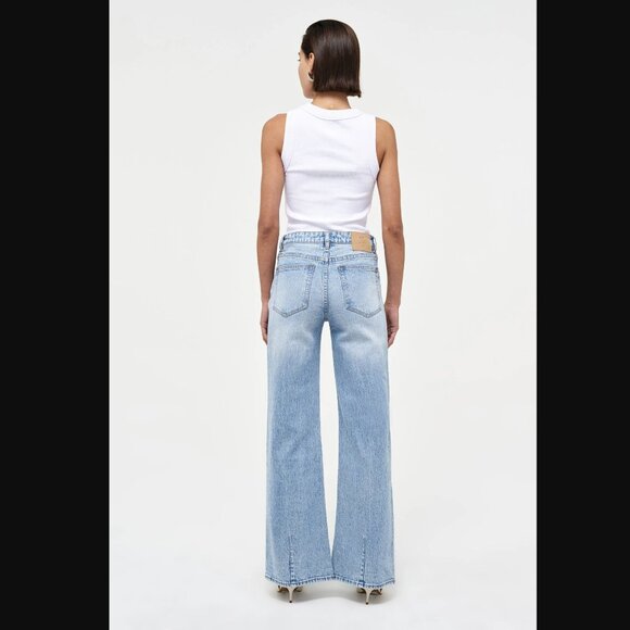 NEUW Denim Jonesy Tank in White Size Small + Size Med NWT - Picture 3 of 5